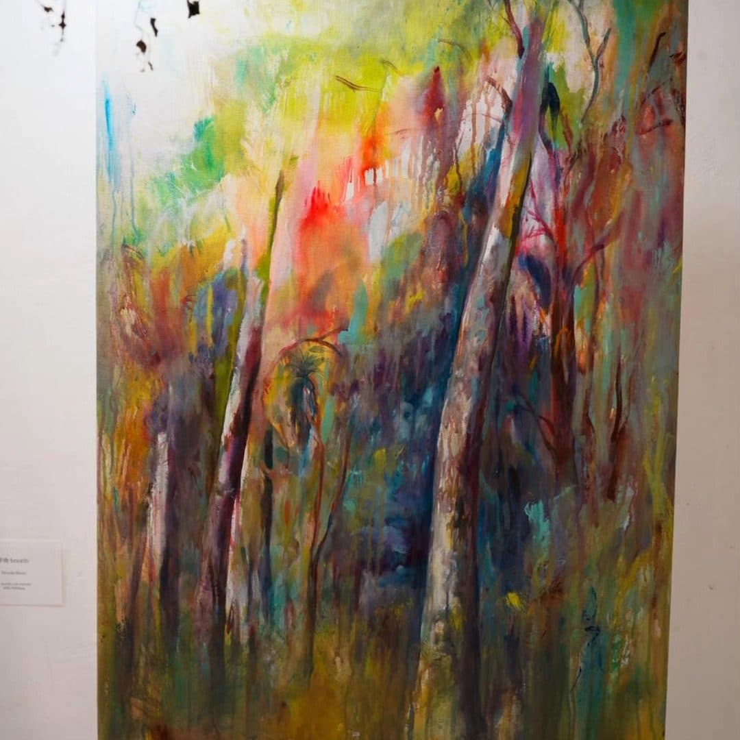 波紋 — ring of the water — — installation view