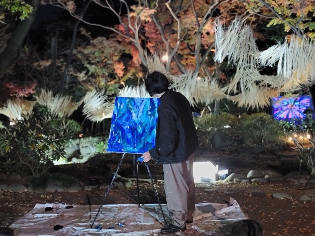 曬興 — Winter Illuminations & Art Exhibition — installation view