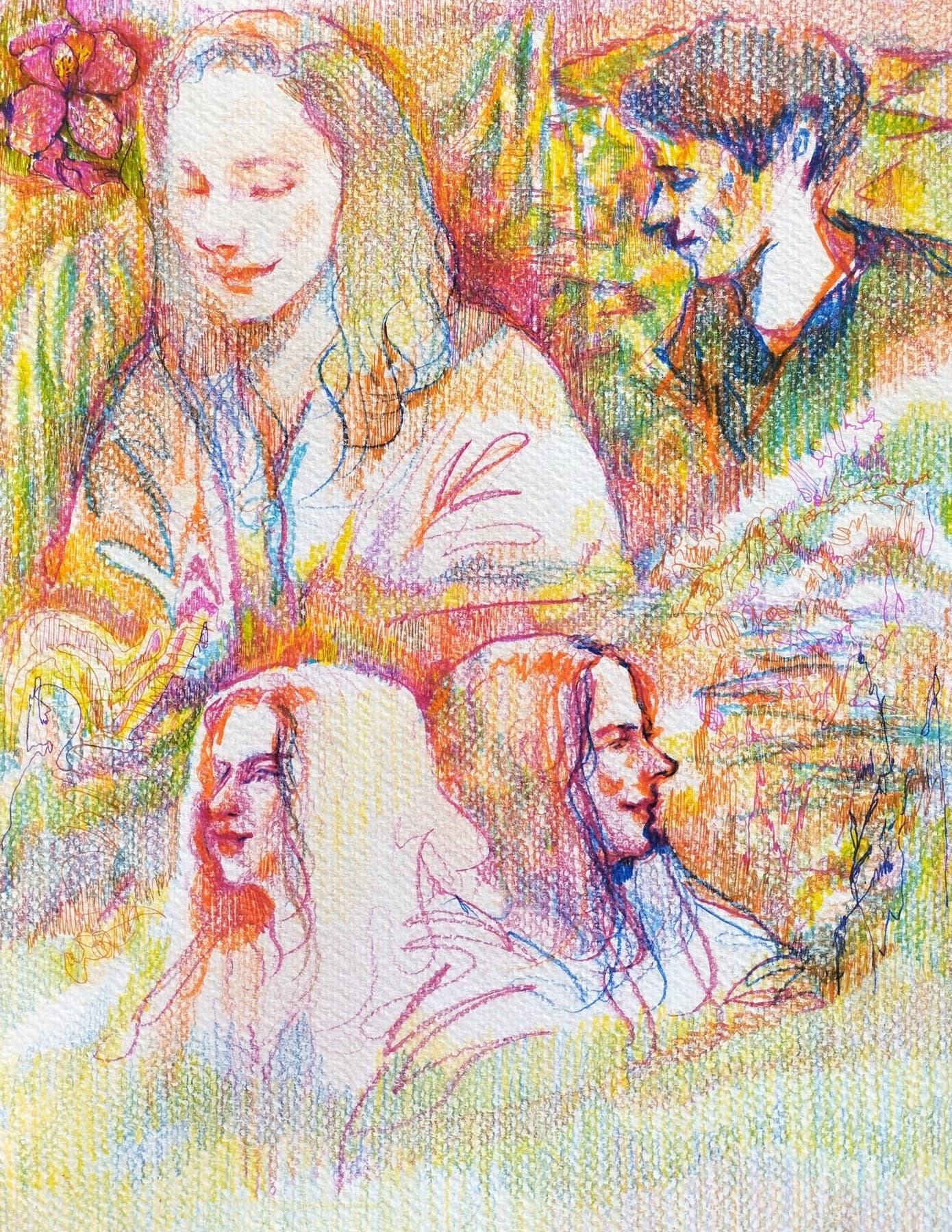 four faces