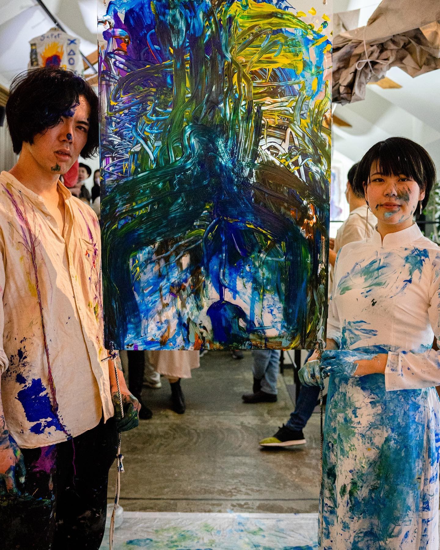 Live Painting at 浸触 -forest of colors-