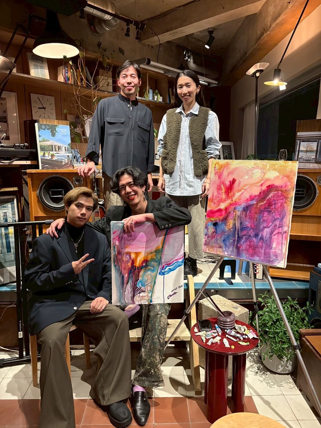 Live Painting — 月とより道 (Tsuki to Yorimichi)