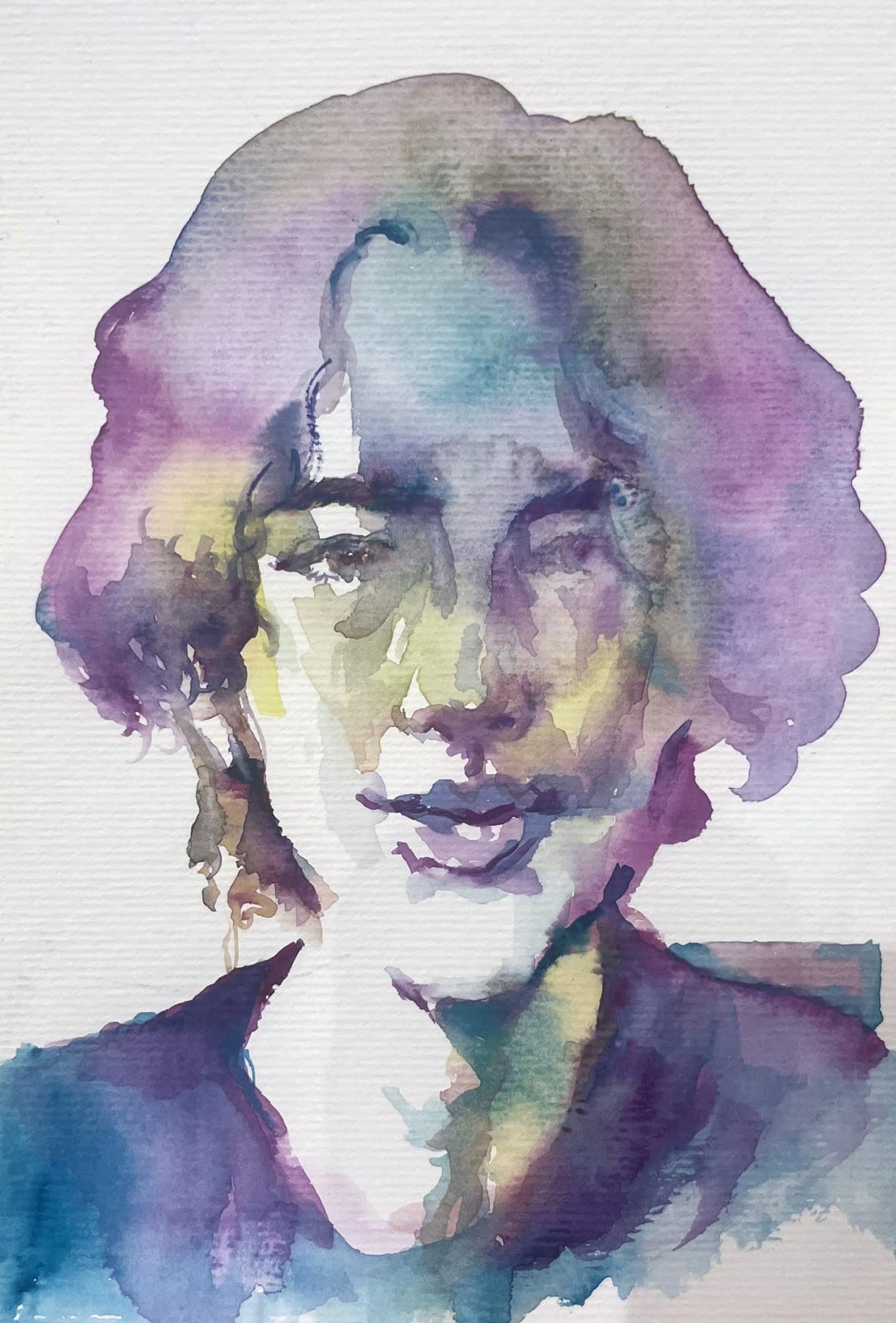 purple hair