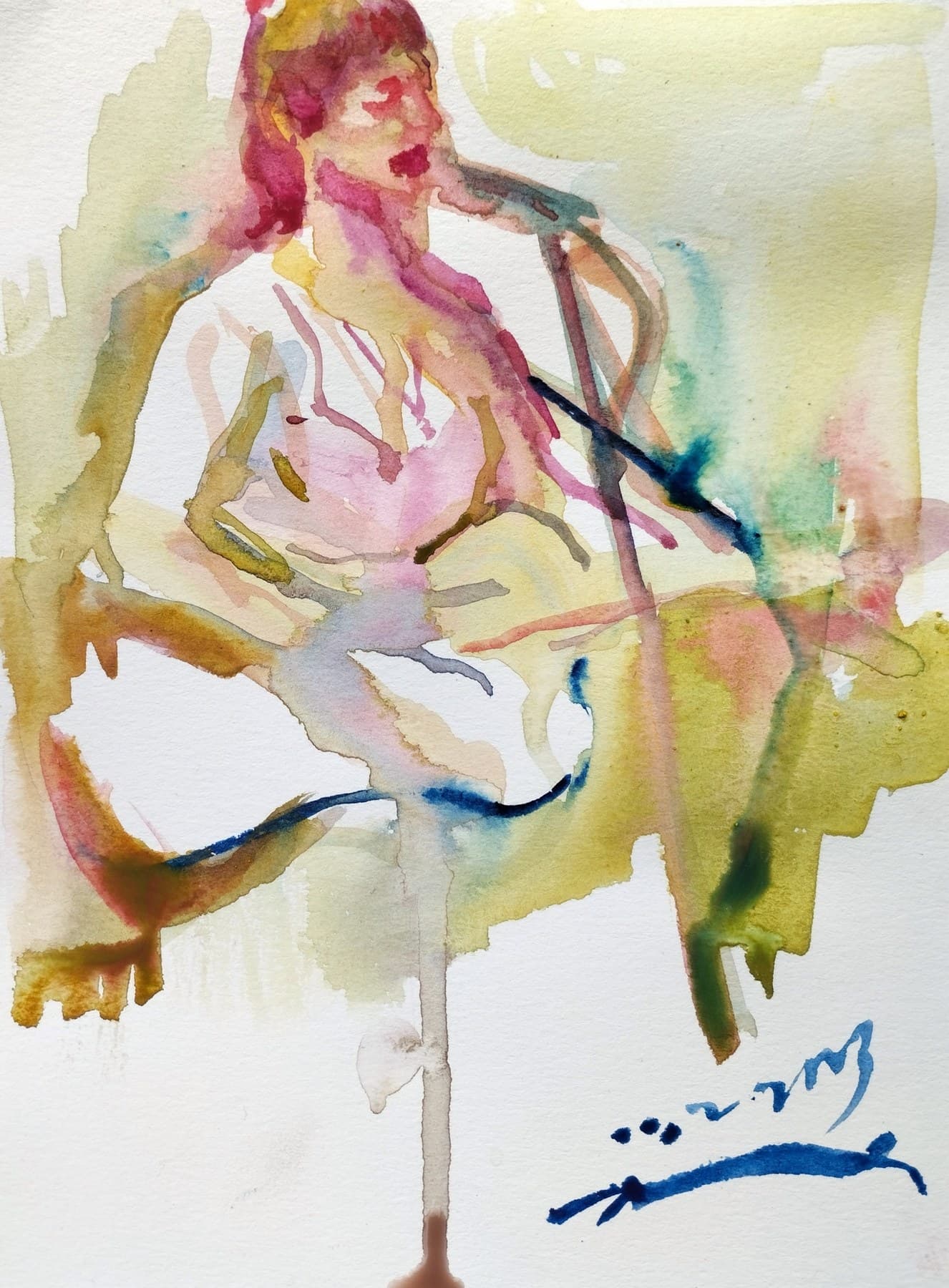 seated
