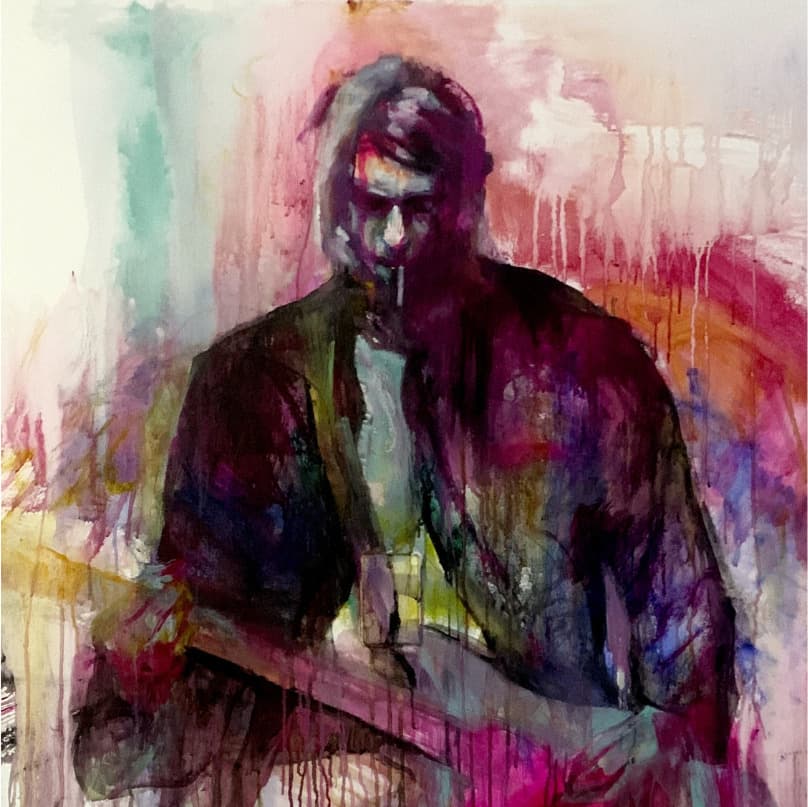 Portrait of Kurt Cobain